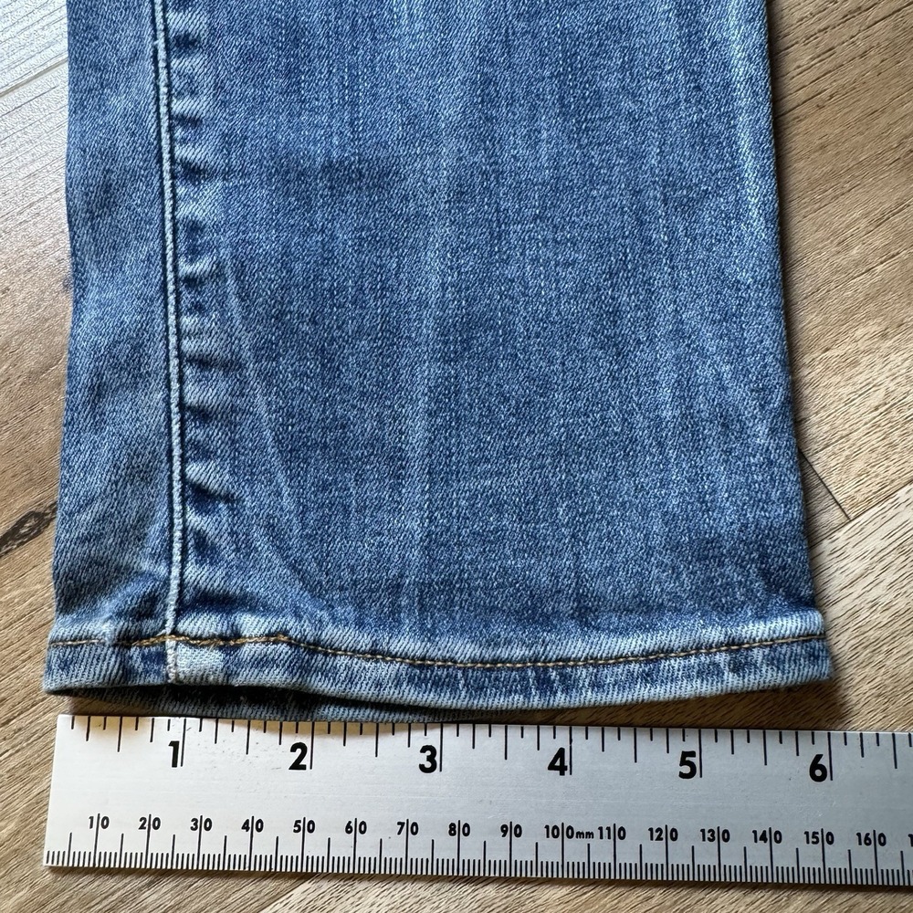 G-Star RAW Jeans Men 28x34 Blue 3301 Slim Button Fly Stretch Denim Streetwear - Picture 12 of 13
